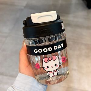 Damen stilvoll Trinkflasche mit integriertem Tragesystem Luvikno
