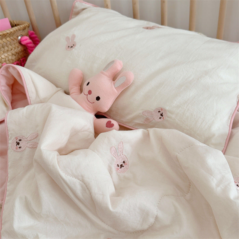 Unisex Cozy Teppe med Søtt Panda Design Luvikno