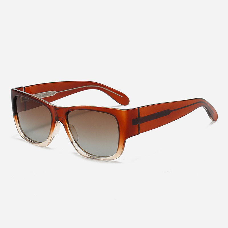 Dame Trendy solbriller i minimalistisk design Luvikno