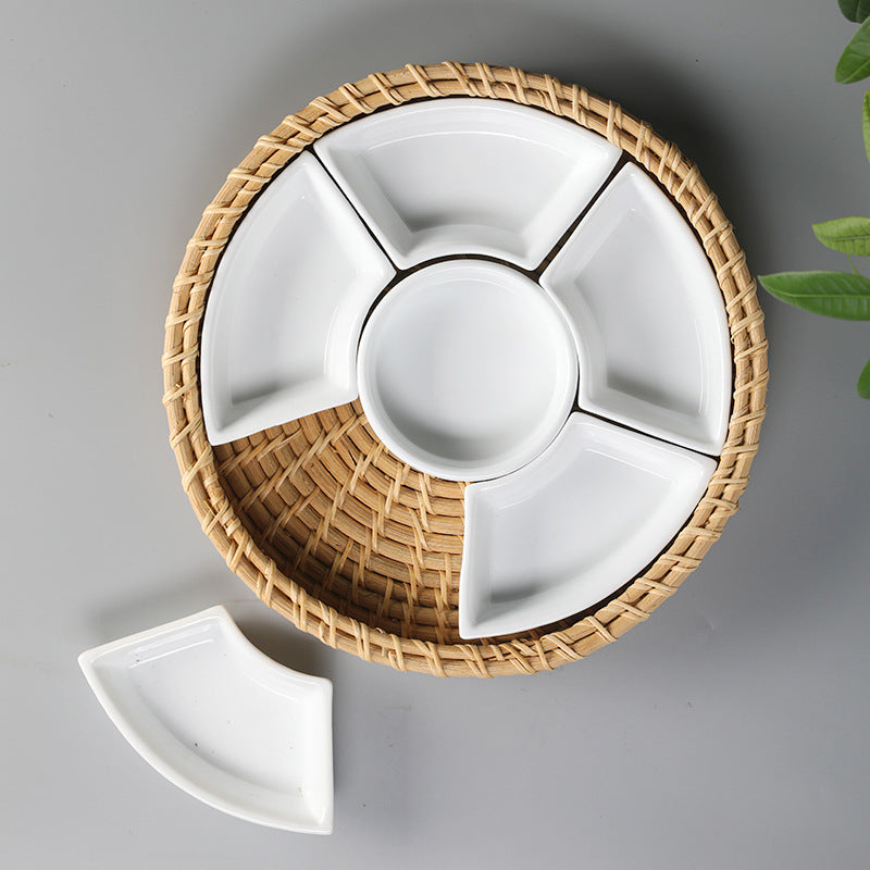 Unisex Serveringsbrett med separate rom Luvikno