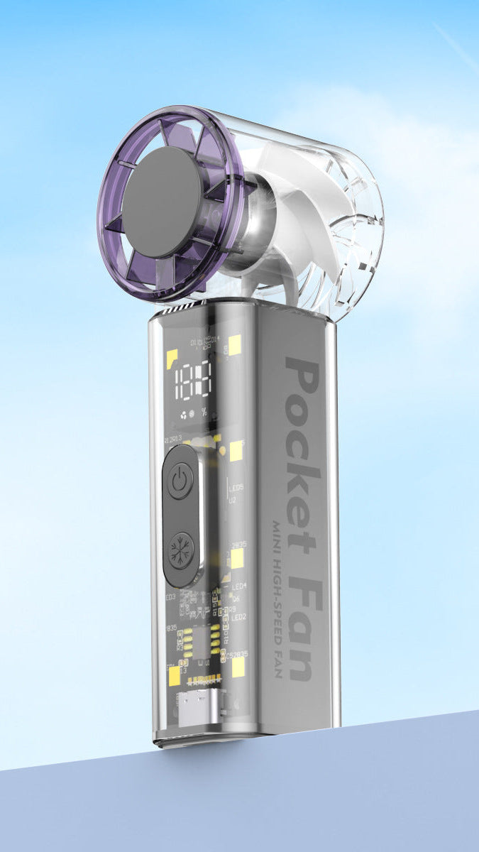 Dame portable mini vifte Luvikno