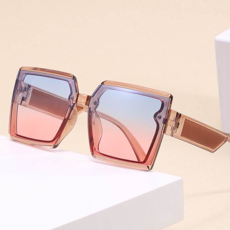 Dame firkantet moderne solbrille Luvikno