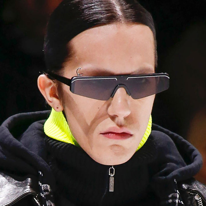 Dame Sporty Oversized Solbriller Luvikno