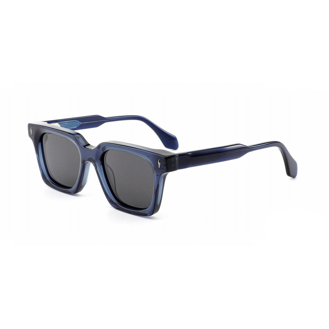 Dame klassisk kvadratisk solbrille med robust ramme og UV-beskyttelse Luvikno