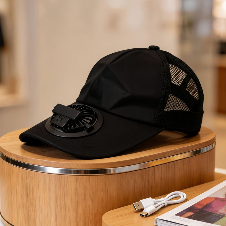 Unisex Lue med integrert vifte Luvikno