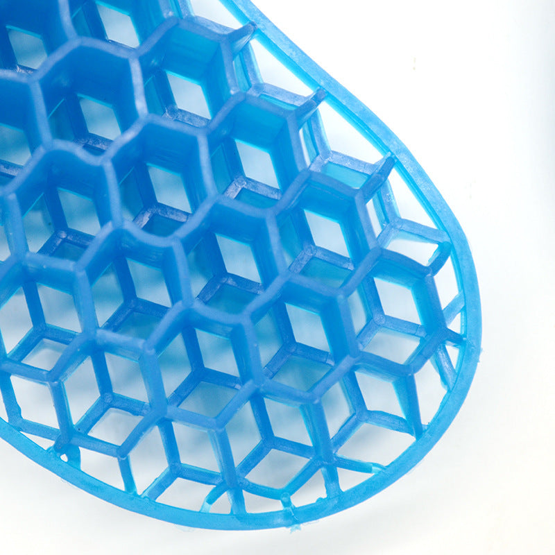 Unisex nan ergonomisk U-formet gel nakkepute med bikake struktur Luvikno