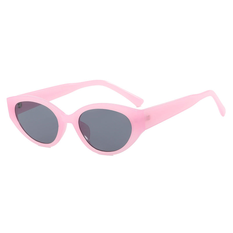 Dame Cat-Eye solbriller med beskyttende UV-filter og trendy design Luvikno