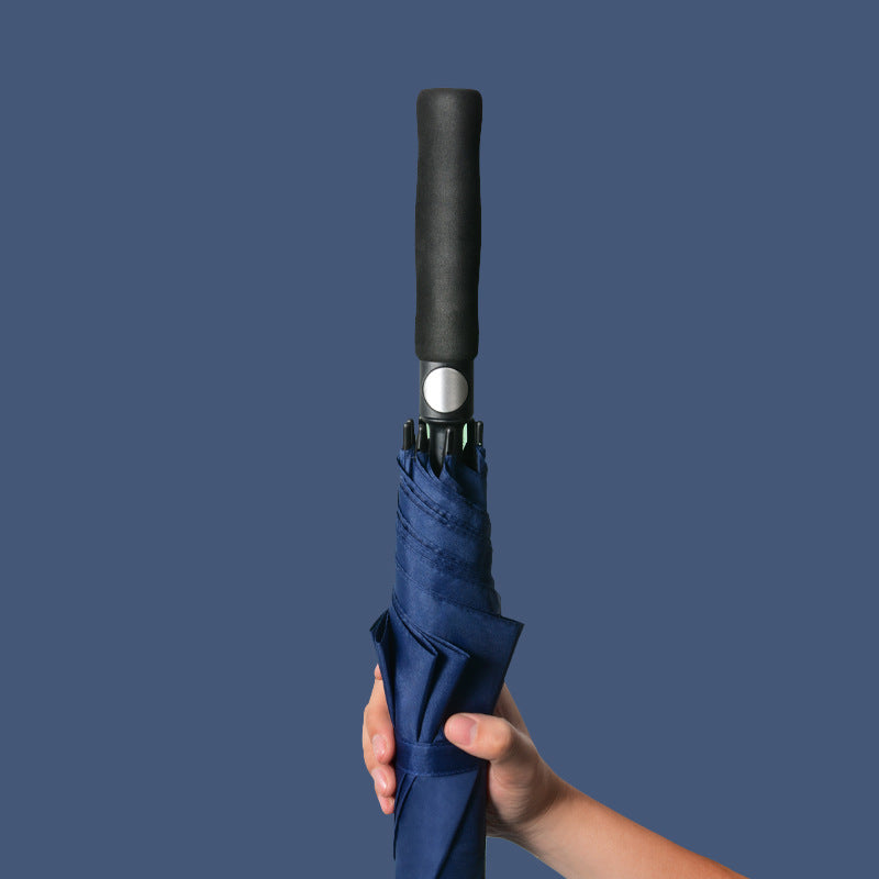 Kvinnes Automatisk Golfparaply med Ergonomisk Håndtak Luvikno