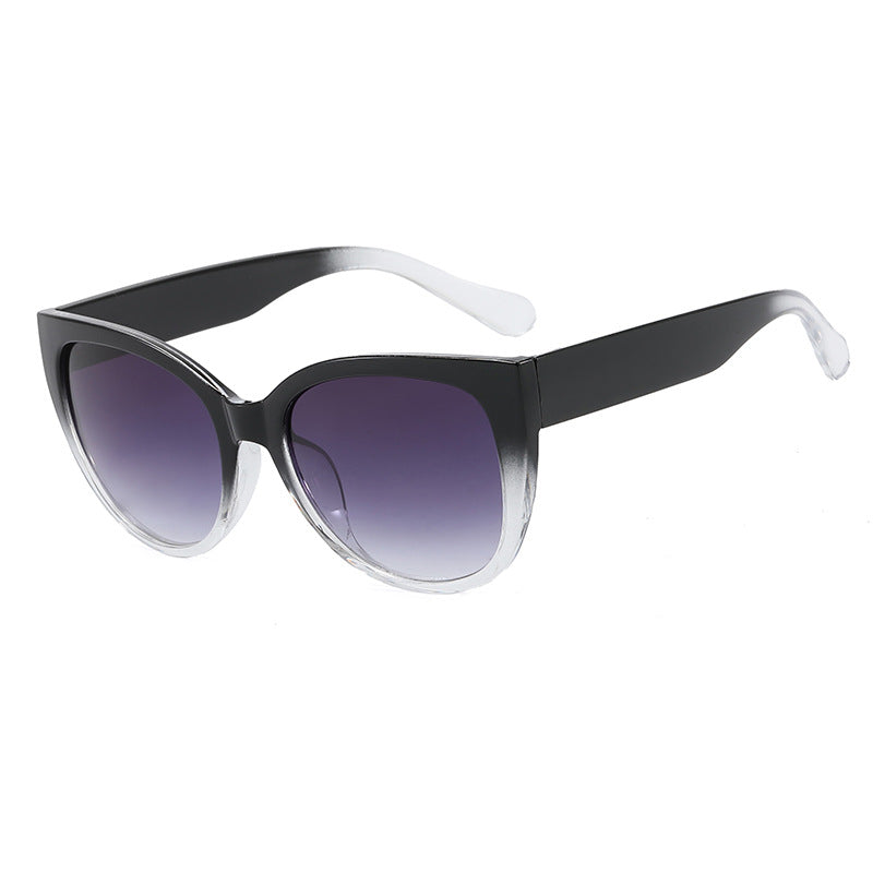 Dame ekstravagant solbrille med moderne Cat-Eye design Luvikno