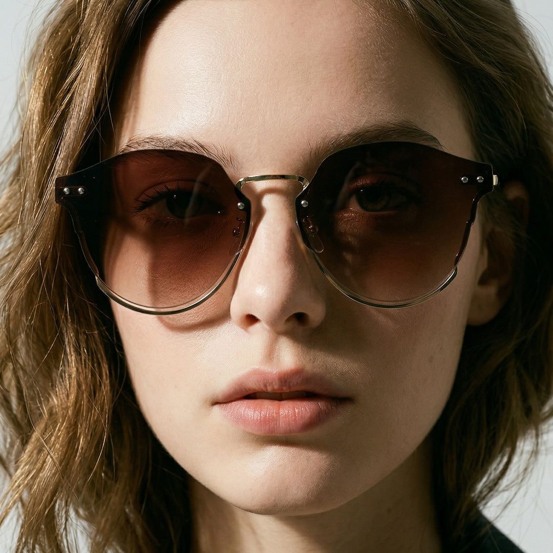 Dame designer solbrille Luvikno