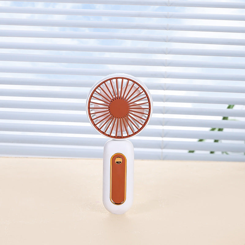 Unisex Bærbar Håndvifte med LED-skjerm og ergonomisk grep Luvikno