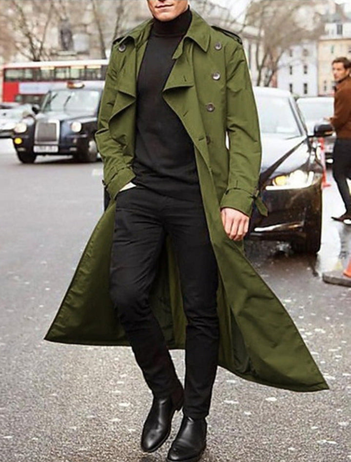 Luvik | Herre klassisk trenchcoat