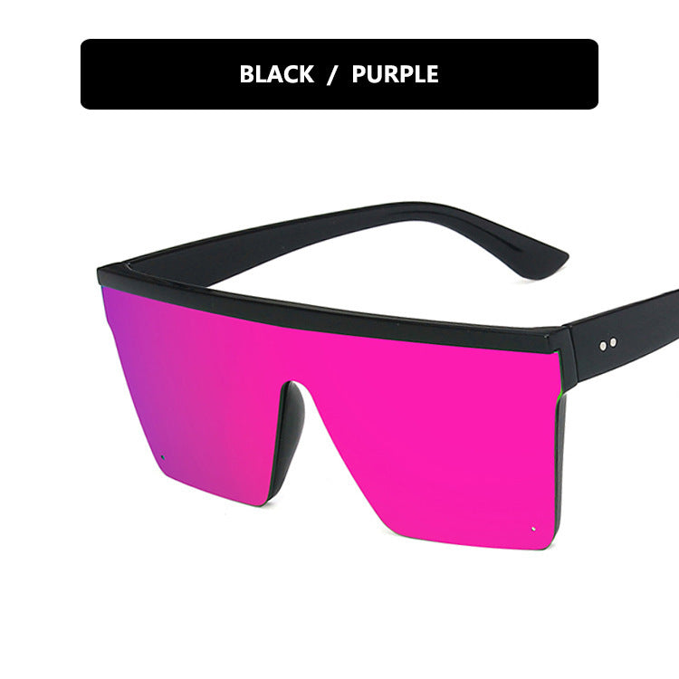 Damer futuristisk solbrille i beskyttende oversized-format Luvikno