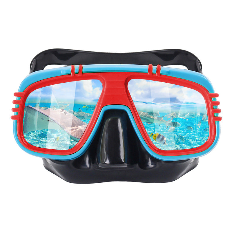 Kvinnens snorkelsett med utvidet synlighet Luvikno