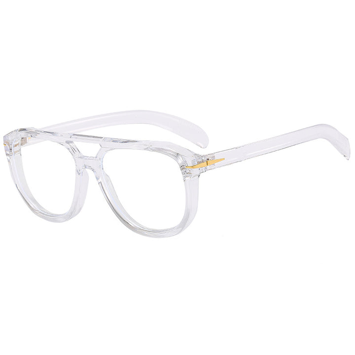 Dame solbrille med markant ramme og beskyttende linser Luvikno