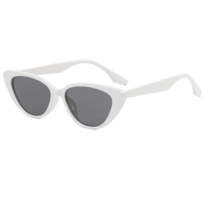 Dame Kattøye Solbrille med moderne ramme Luvikno