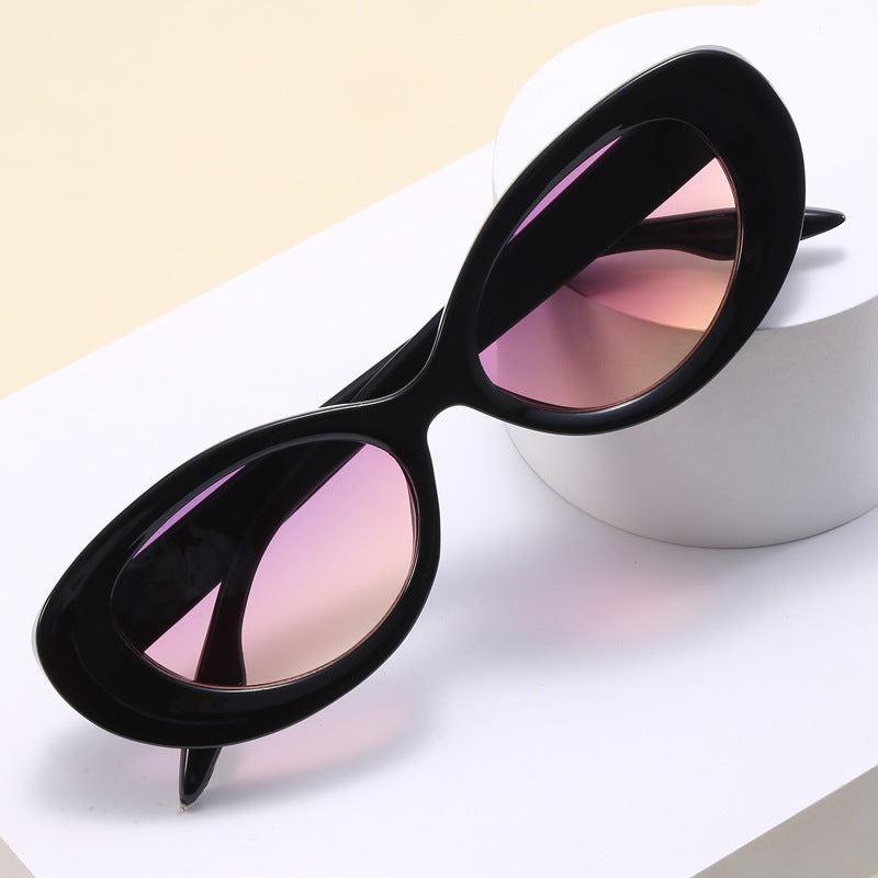 Dame elegant retro-solbrille med UV-beskyttelse Luvikno