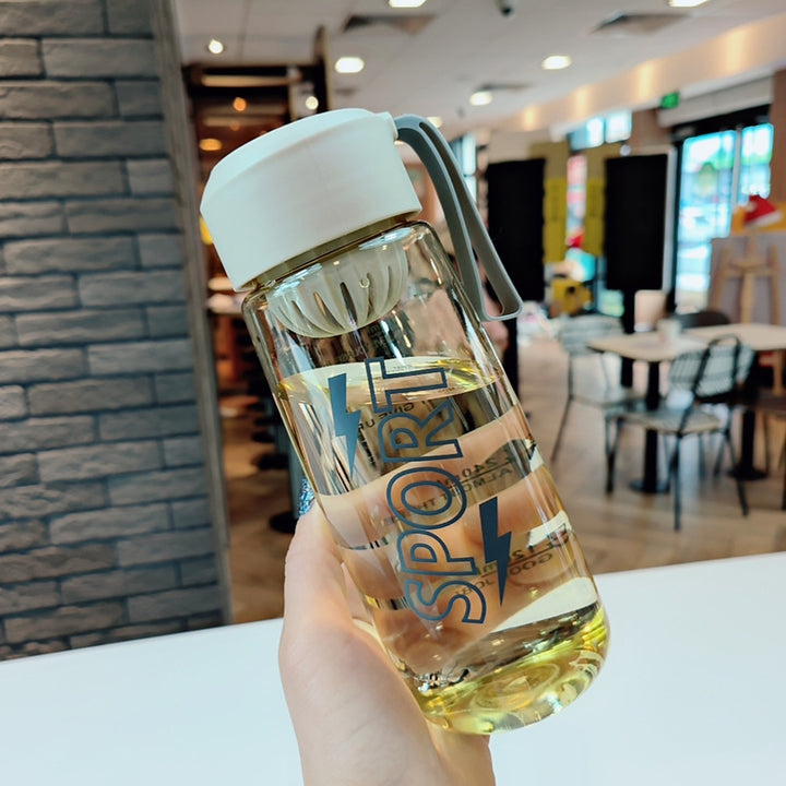 Damen Multifunksjonell Sport-drikkeflaske med fruktig infuser Luvikno