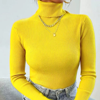 Luvik | Naisten elegantti pooloneule hienolla ribbikudoksella