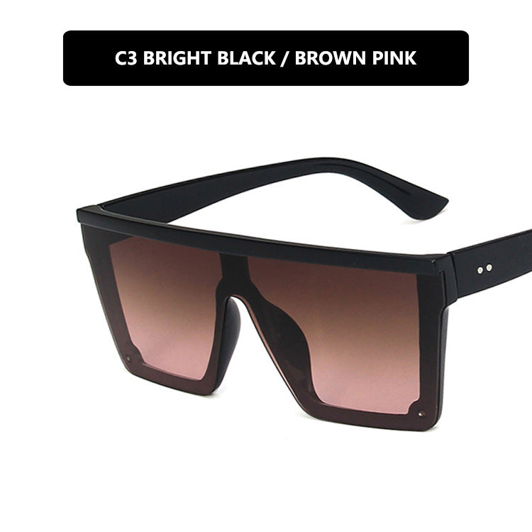 Damer futuristisk solbrille i beskyttende oversized-format Luvikno