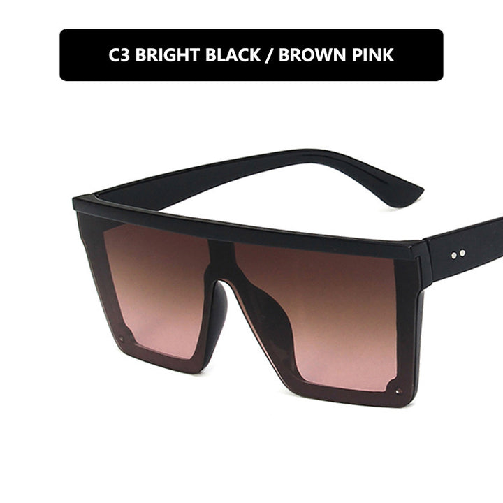 Damer futuristisk solbrille i beskyttende oversized-format Luvikno