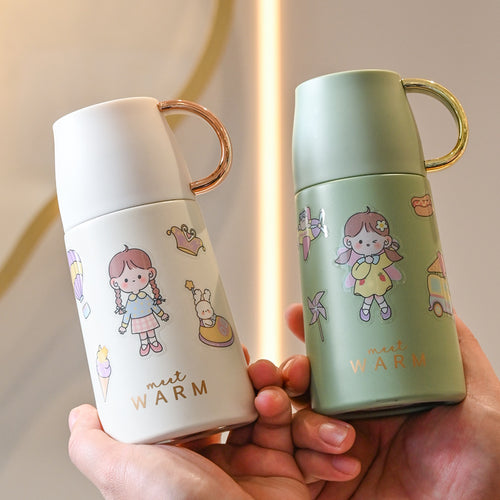 Dame Isolasjonskanne med fargerik motivdesign Luvikno