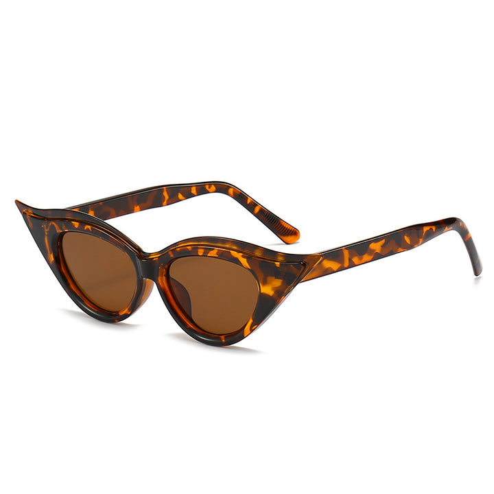 Dame Cat-Eye solbriller med polariserte linser Luvikno