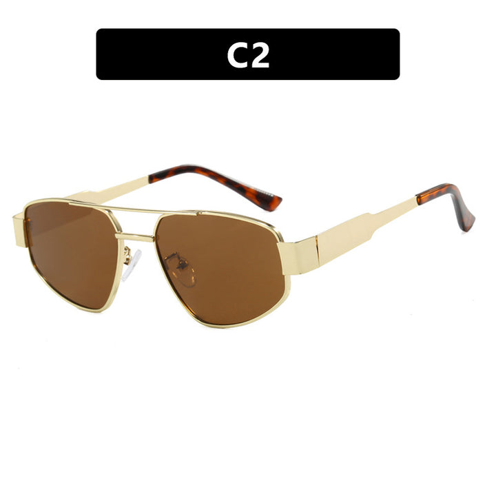 Dame stilige oversized solbeskyttelsesbriller Luvikno