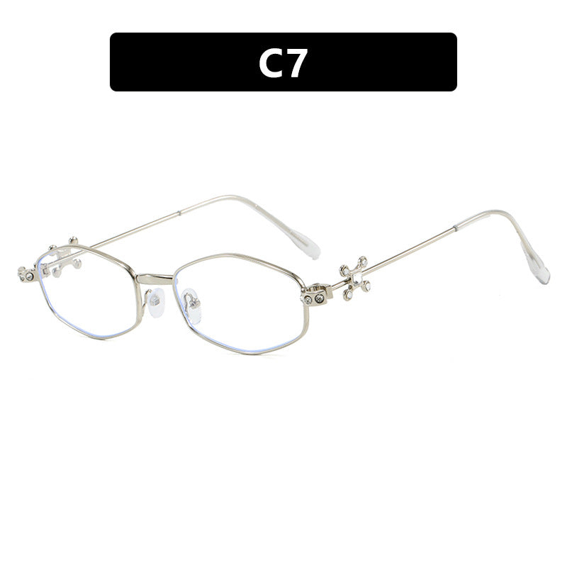 Dame solbrille med elegante akenter og UV-beskyttelse Luvikno