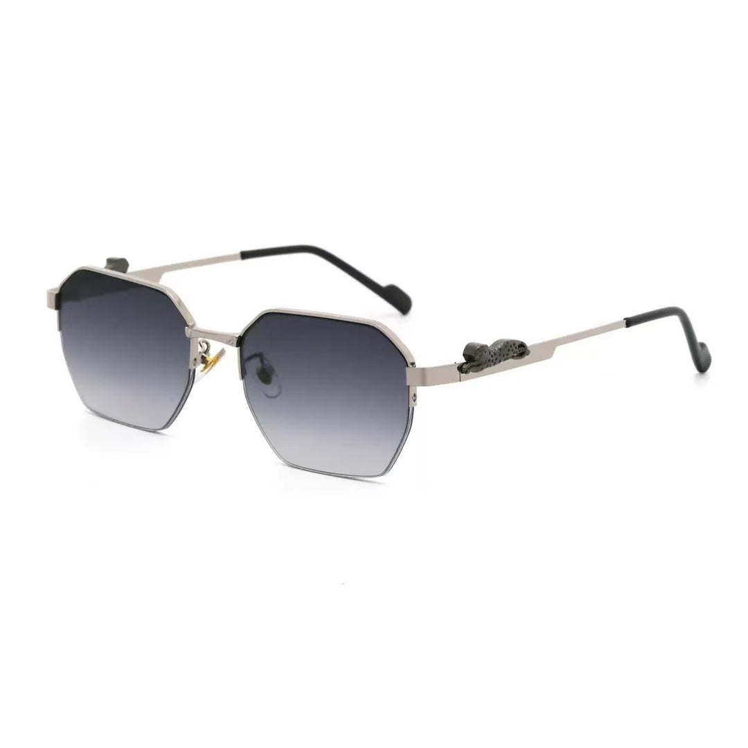 Dame elegant solbrille i moderne oktagon-design Luvikno