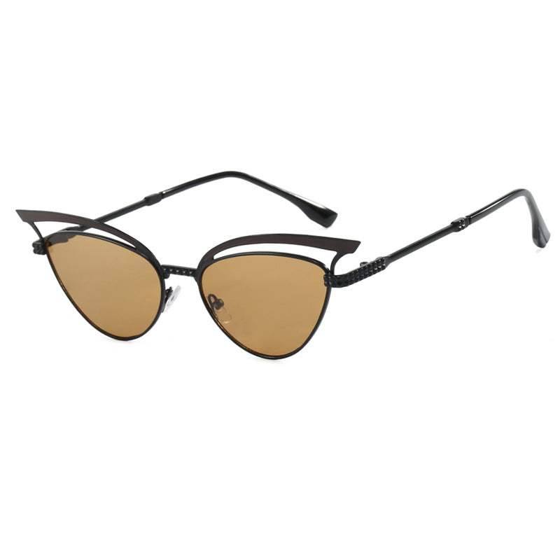 Dame Cat-Eye Briller med filigran designelement Luvikno
