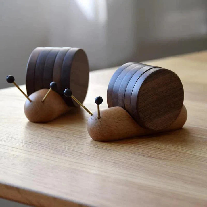 Snigleunderlag - Unik sjarm - Kaffeepause dekorere - Elegant og funksjonell | Luvikno