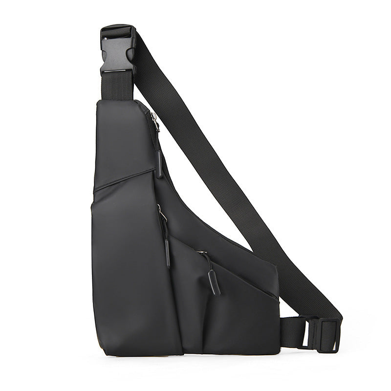 Unisex Sling Backpack med flere rom og vanntett materiale Luvikno