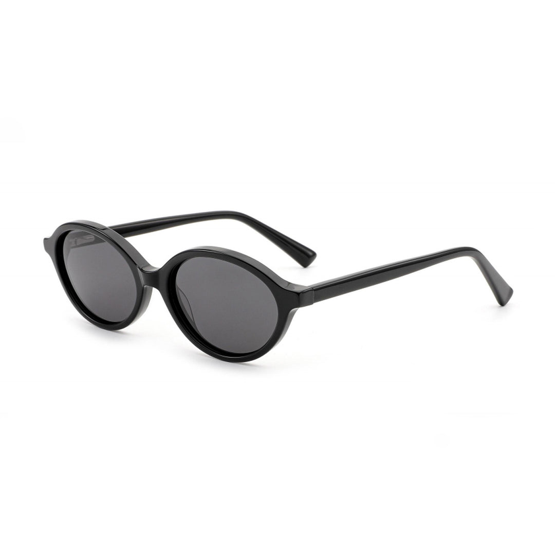 Dame solbrille i elegant, strukturert design med polarisert glass Luvikno