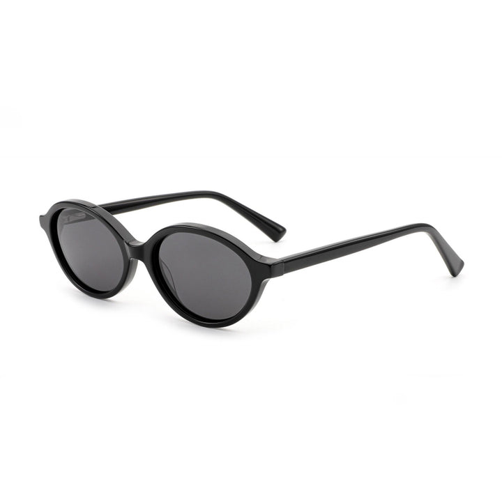 Dame solbrille i elegant, strukturert design med polarisert glass Luvikno