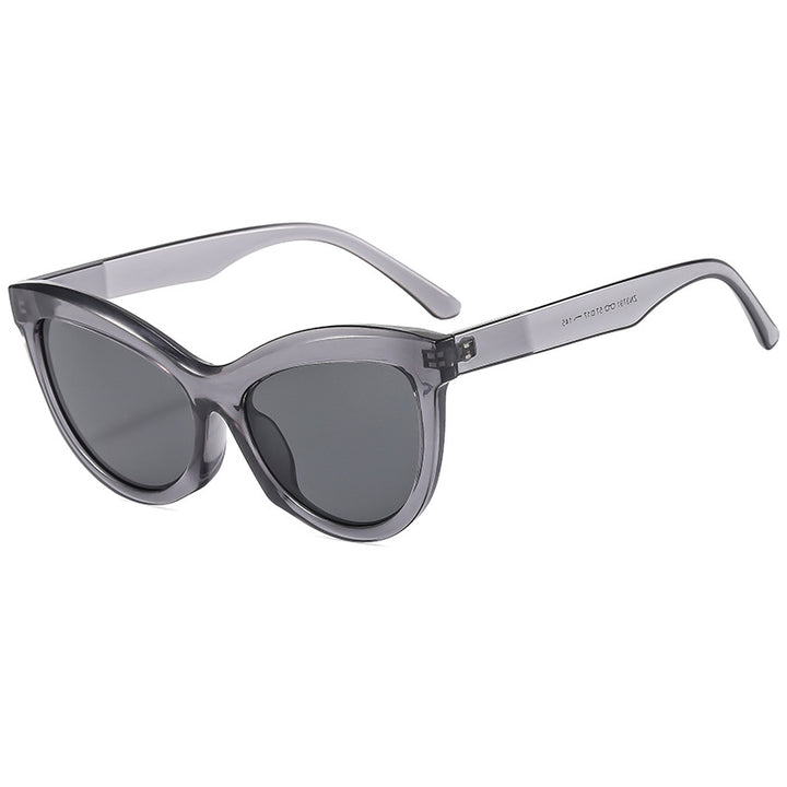 Dame moteriktig solbrille i elegant Cat-Eye stil Luvikno