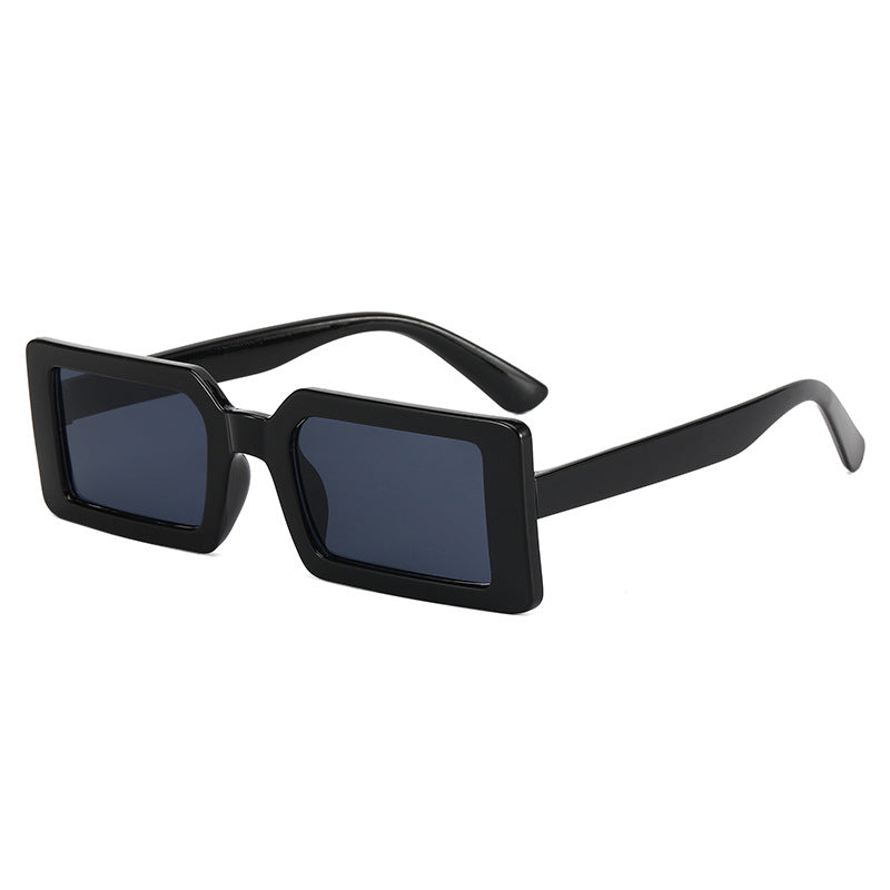 Dame Oversized-solbriller i moderne skilpadde-design Luvikno