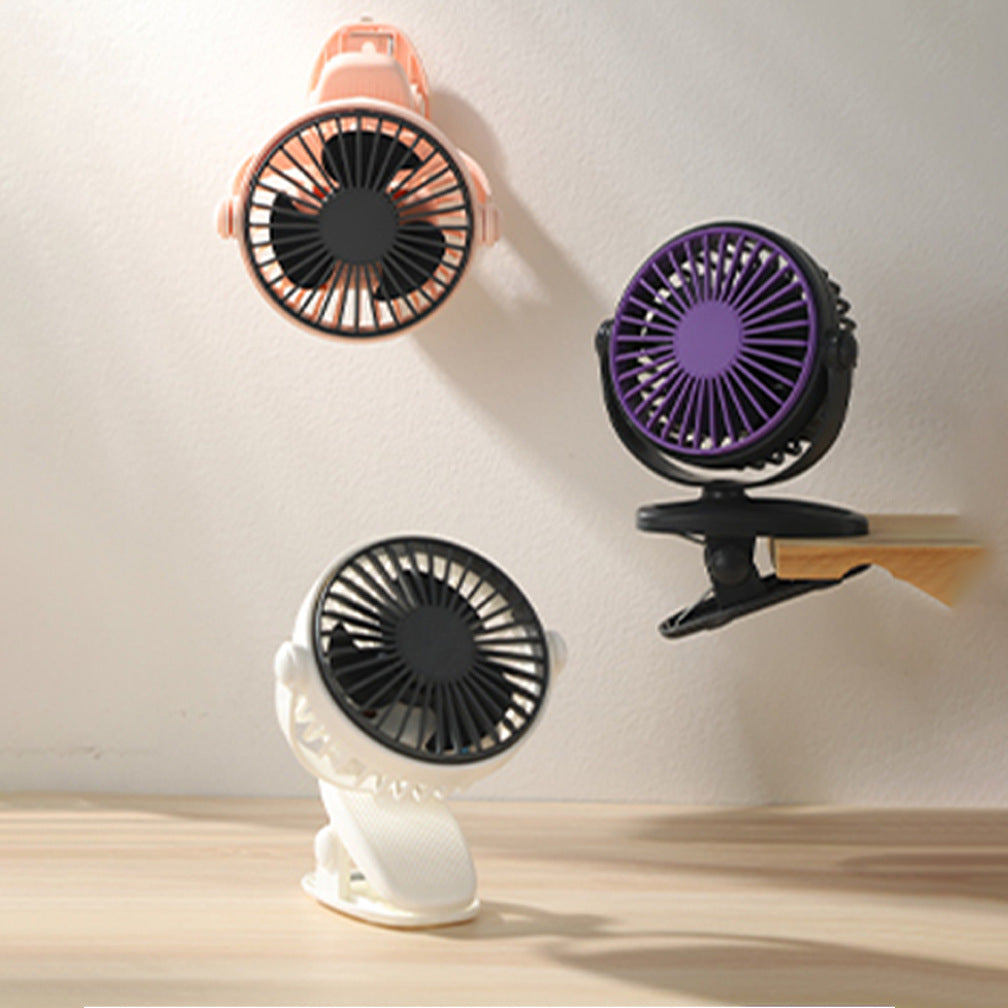 Clip-On Allsidig Skrivebord Vifte Luvikno
