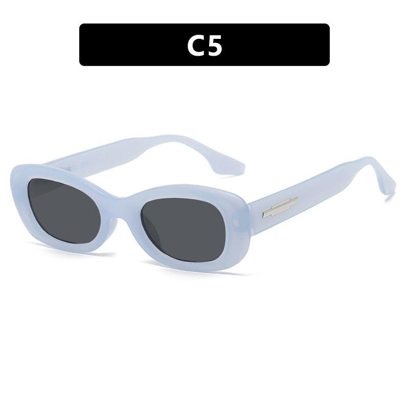 Dame moteriktig solbrille i trendy retro-stil med UV-beskyttelse Luvikno