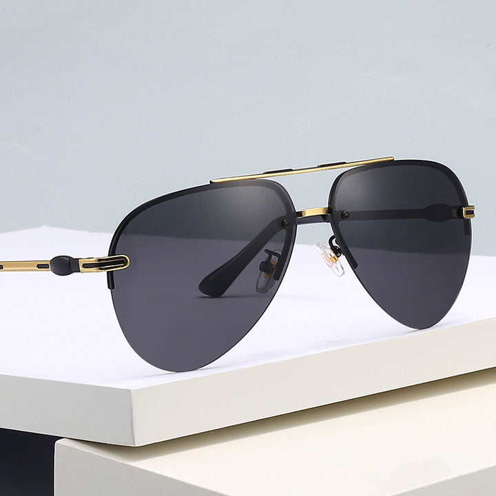 Herrer Klassisk Pilot-Solbrille Luvikno