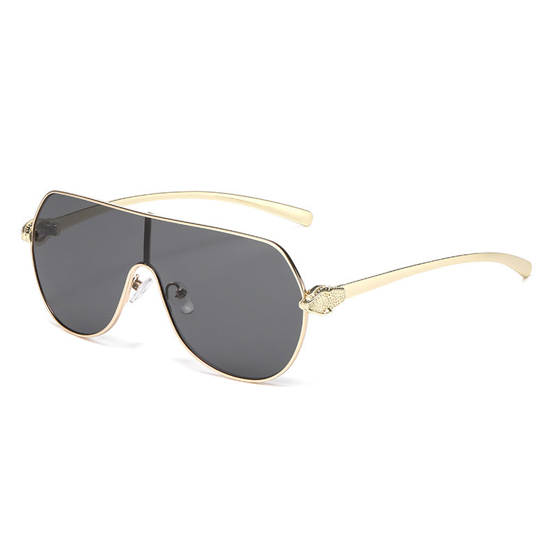 Damer oversized pilot solbriller Luvikno