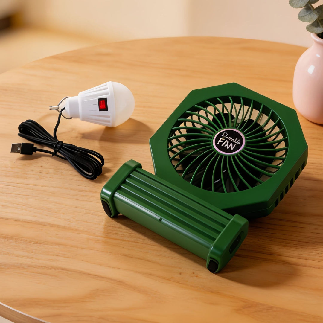 Damen Bærbar Bordvifte med USB-tilkobling og en elegant Trebase Luvikno