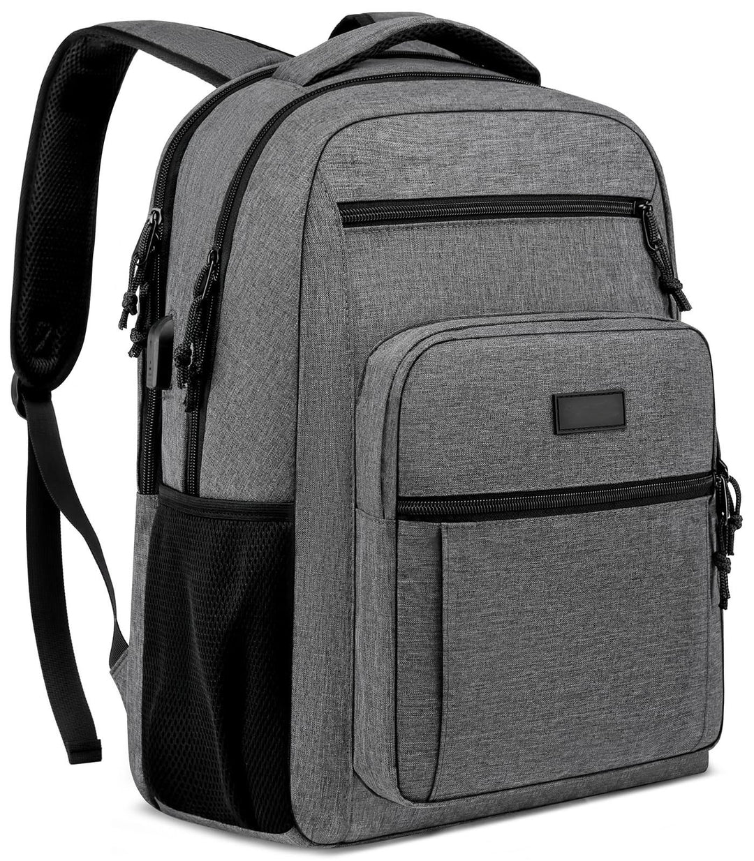 Unisex hverdags ryggsekk med flere rom og laptop veske Luvikno