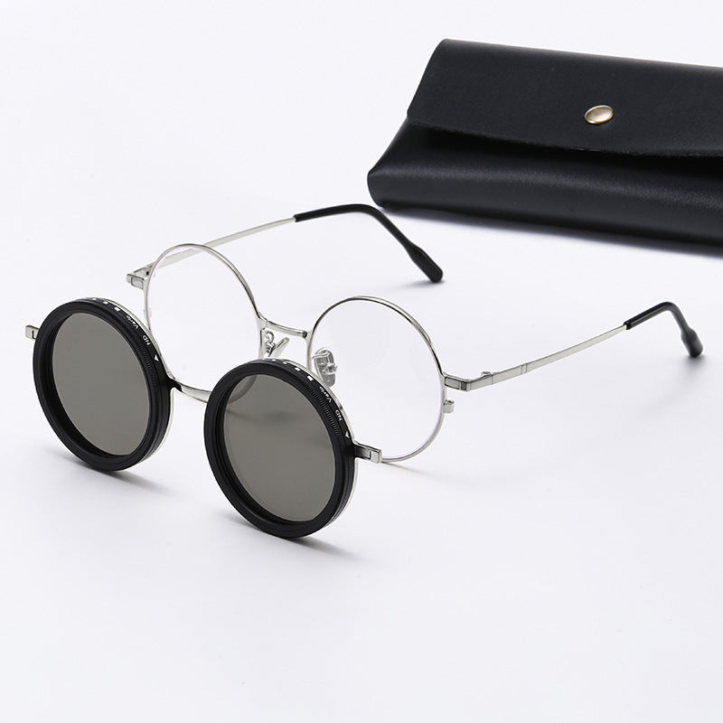 Dame multifunksjonell solbrille med avtakbare linser Luvikno