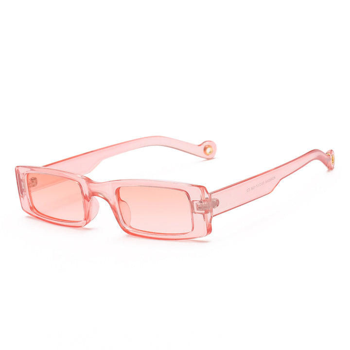 Dame moteriktig solbrille med trendy leopardmønster Luvikno