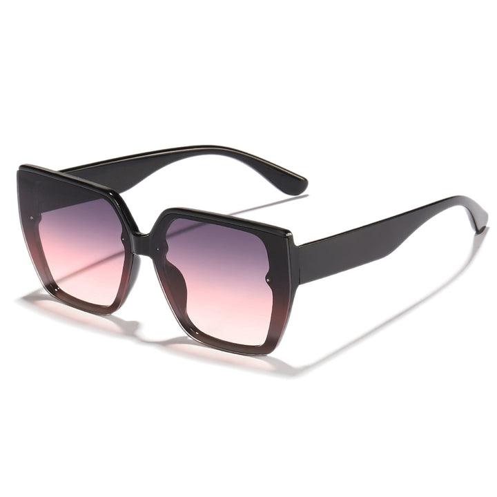 Dame oversized solbriller med elegant design Luvikno