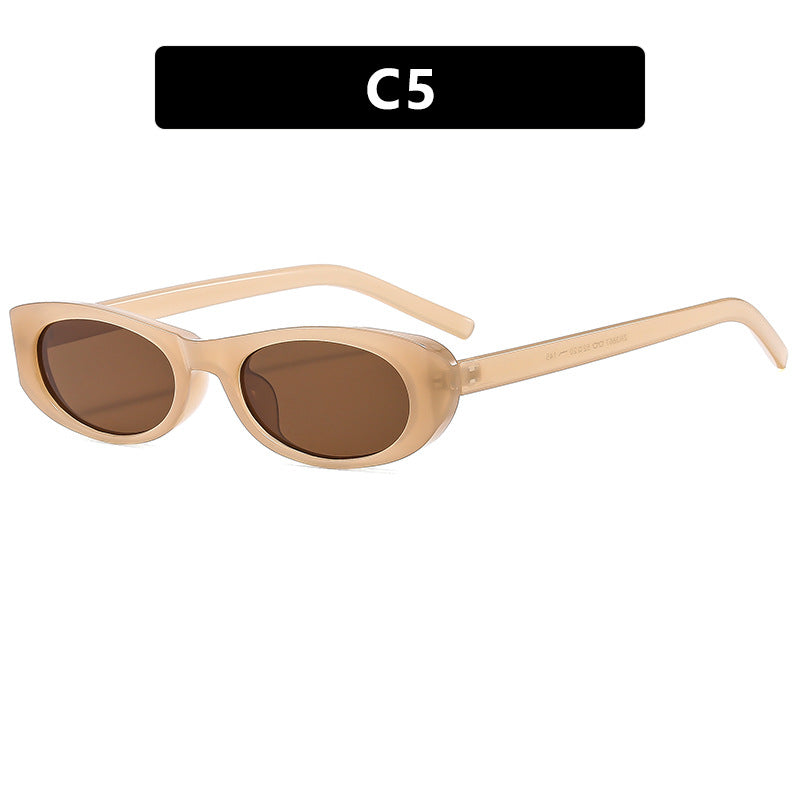 Dame moderne Cat-Eye solbriller i trendy design Luvikno