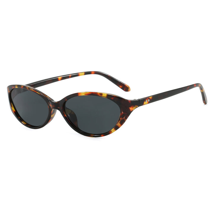 Dame Cat-Eye solbriller med stilig design og beskyttende UV-filter Luvikno