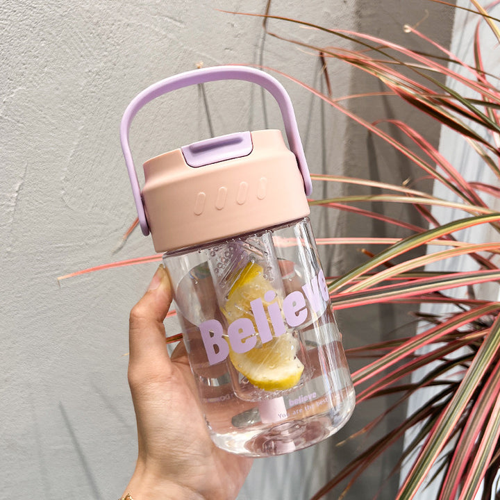 Damevannflaske med fruktdispenser Luvikno