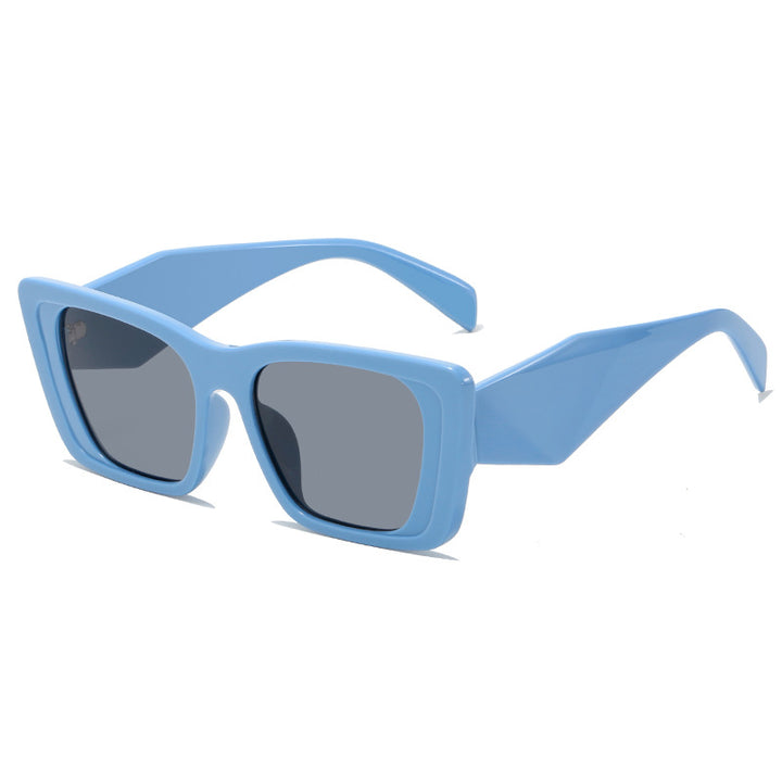 Dame moteriktig solbrille i avantgarde-stil Luvikno